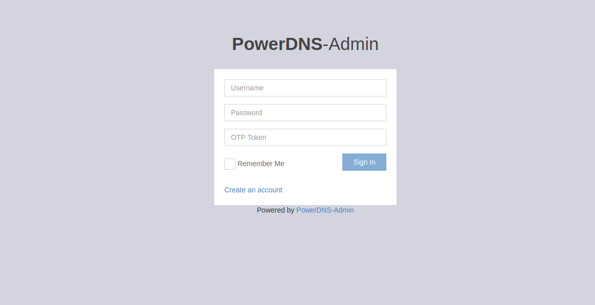 powerdns-admin-gui