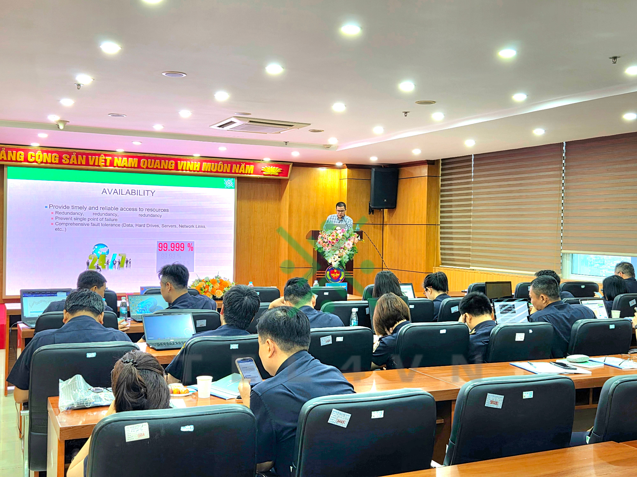 TEL4VN KHAI GIẢNG KHÓA ĐÀO TẠO “KIẾN TRÚC & CẤU HÌNH MẠNG BẢO MẬT AN NINH NGÀNH HẢI QUAN” 